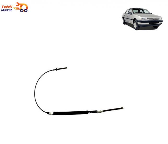 کابل ترمز دستی پژو 405 شاخه چپ کوتاه