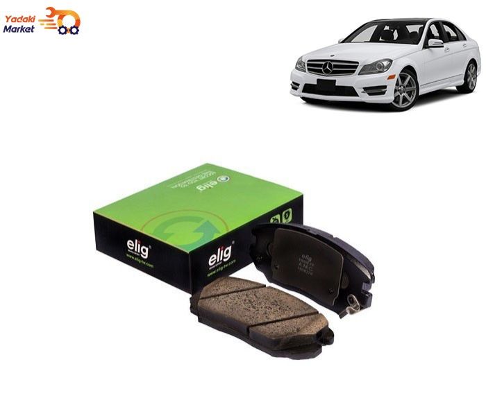 لنت ترمز جلو بنز C350 مدل 2012-2014 الیگ Elig سرامیکی