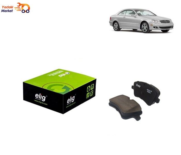 لنت ترمز جلو بنز CLK350 مدل 2012 الیگ Elig سرامیکی