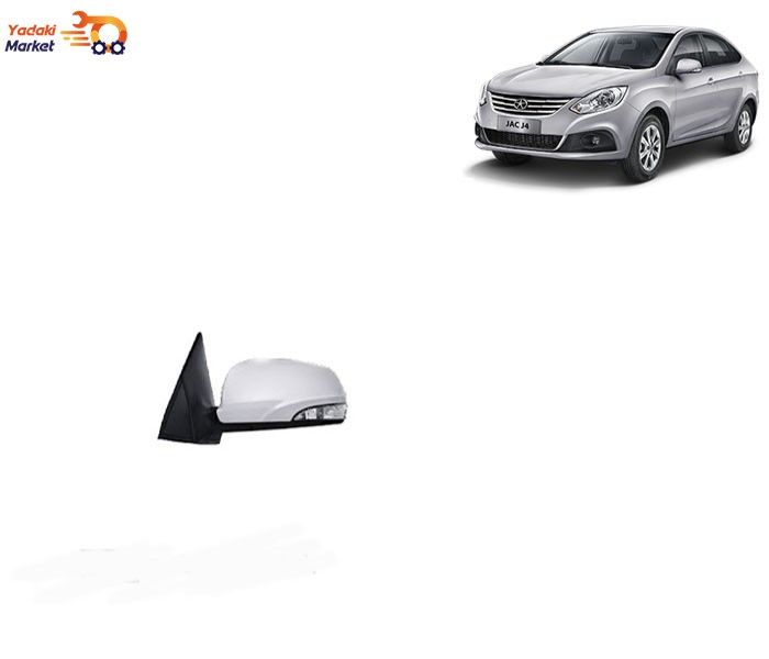 قاب آینه بغل خام سمت چپ جک J4 وارداتی