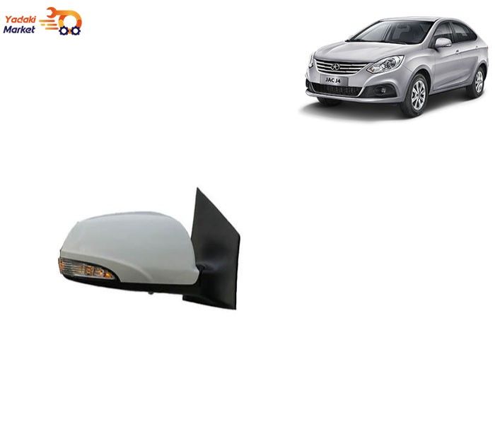 قاب آینه بغل خام سمت راست جک J4 وارداتی