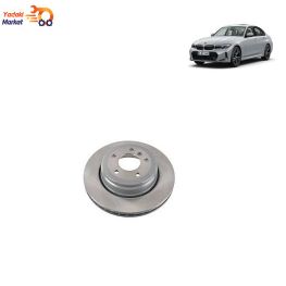 دیسک جلو BMW E46 برند مایله Mayle مناسب برای 318i , 320i , 323i, 325i,  325ci, 330i و 330ci