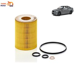 فیلتر روغن چهار سیلندر BMW  برند mahle مناسب برای کلیه خودروهای BMW