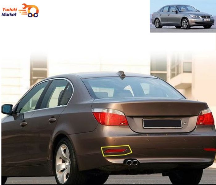 شبرنگ سپر عقب چپ بی ام و  BMW E60 مناسب برای مناسب برای 535i , 530i , 528i, 525i, 523i, 520it 540i, 545i, 550i, M5