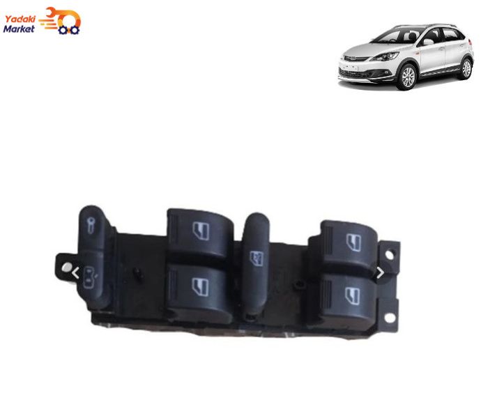 کلید شیشه بالابر جلو سمت چپ (مادر) ام وی ام 315 وارداتی